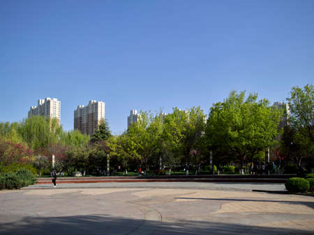 China, Hebei Province, Shijiazhuang City, urban scenery