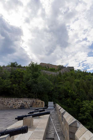 Jinshanling Great Wall Scenic Area, Zhuanduoguan, Luanping County, Chengde City, Hebei Province, Chinaのeditorial素材