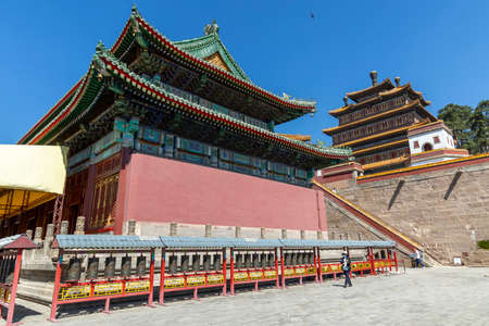 Puning Temple, Chengde City, Hebei Province, Chinaのeditorial素材