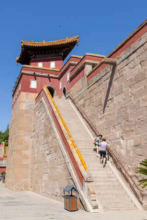 Puning Temple, Chengde City, Hebei Province, Chinaのeditorial素材