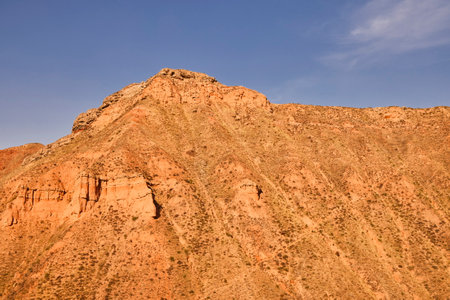 Rocky landscape in Capitol Reef National Park, United States of Americaの写真素材
