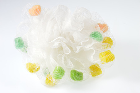 bath puffの写真素材