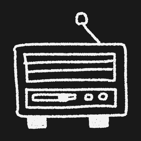 Oven doodle drawingのイラスト素材