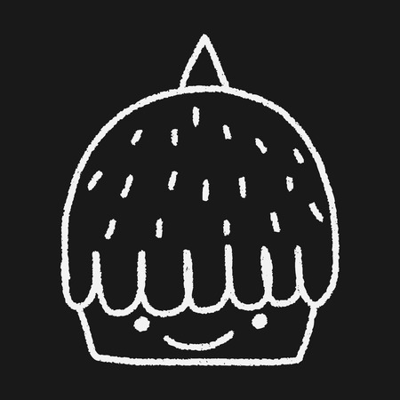 doodle cakeのイラスト素材