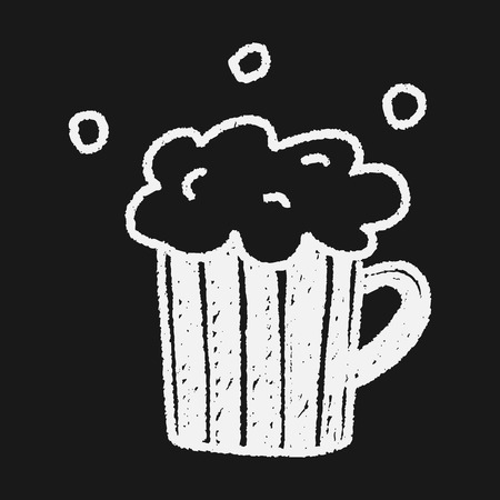 doodle beerのイラスト素材