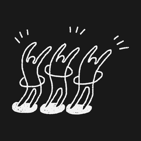 doodle Danceのイラスト素材