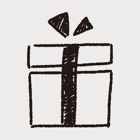 doodle giftのイラスト素材