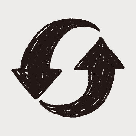 Doodle Recoverのイラスト素材