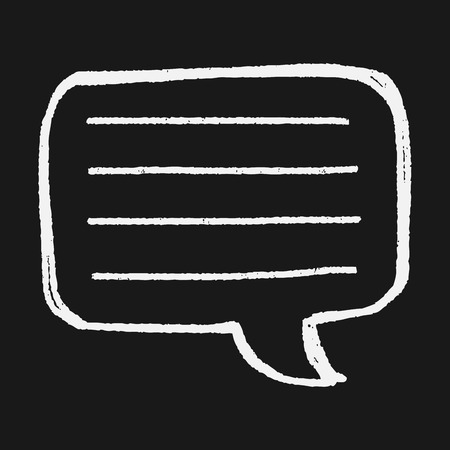 Doodle Dialogのイラスト素材