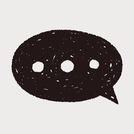 Doodle Dialogのイラスト素材