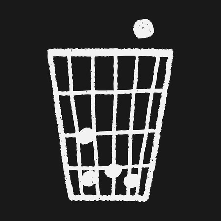 Doodle Recyclingのイラスト素材