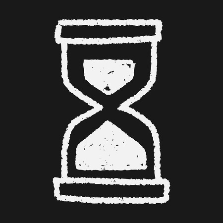 Doodle Hourglassのイラスト素材