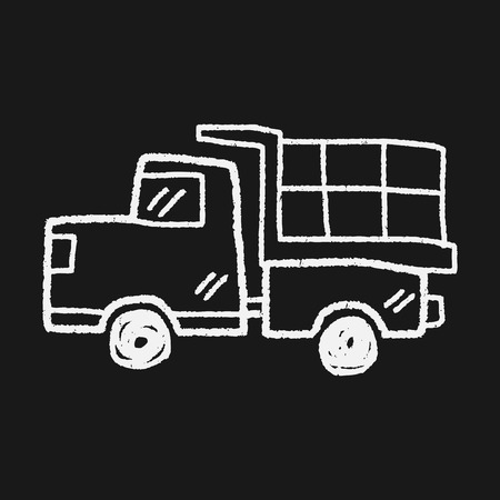 Doodle Toy carのイラスト素材