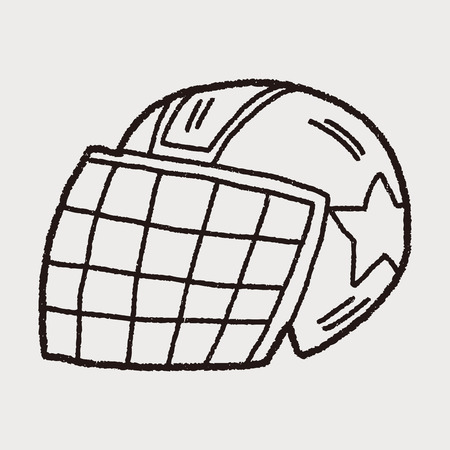 Doodle Footballのイラスト素材