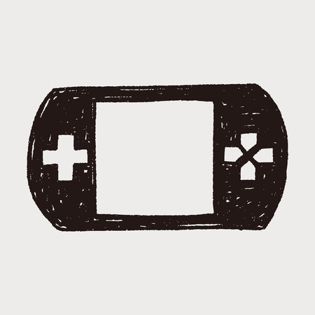 Doodle Consolesのイラスト素材