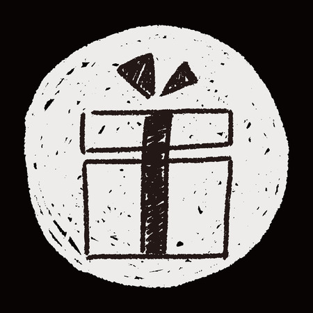 doodle giftのイラスト素材