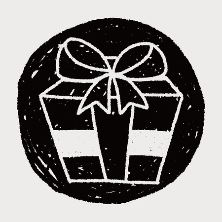 doodle giftのイラスト素材
