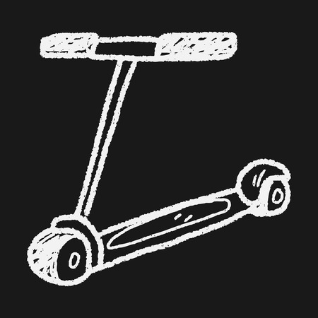 bike doodleのイラスト素材