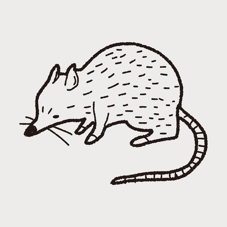 mouse doodleのイラスト素材