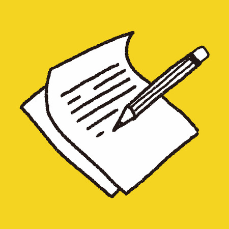 Doodle Paperのイラスト素材