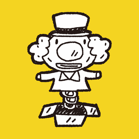 Doodle Surprise Boxのイラスト素材