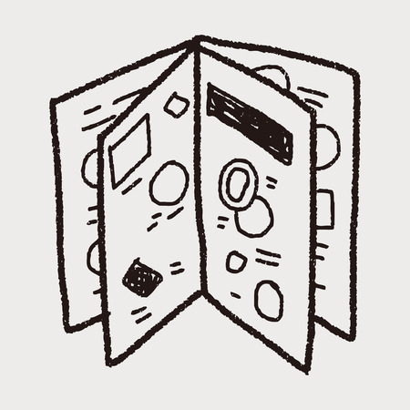 catalog doodleのイラスト素材