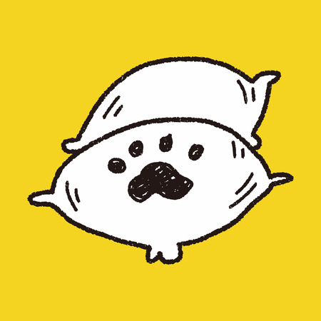 doodle pet foodのイラスト素材