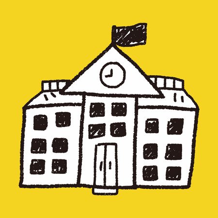 Doodle Schoolのイラスト素材
