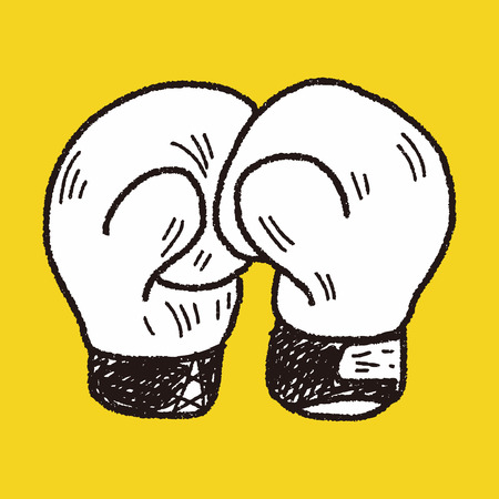 Doodle Boxingのイラスト素材