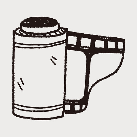 Doodle Filmのイラスト素材