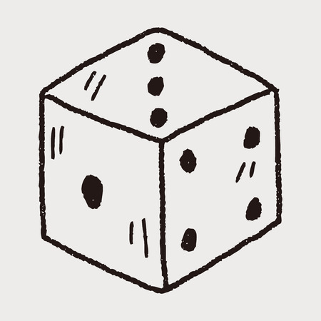 Doodle Diceのイラスト素材