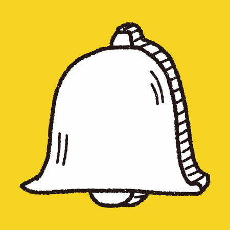 bell doodleのイラスト素材