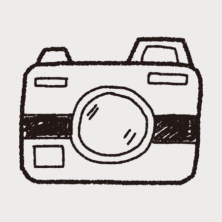 Doodle Cameraのイラスト素材