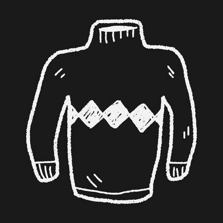 Sweater doodleのイラスト素材