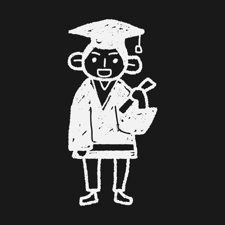 student doodleのイラスト素材