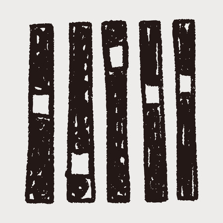 sound control doodleのイラスト素材