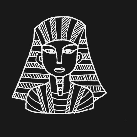 pharaoh doodleのイラスト素材