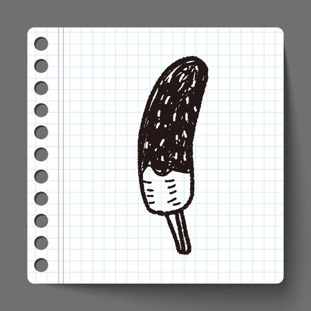 candy doodle drawingのイラスト素材