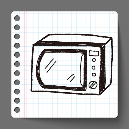 oven doodleのイラスト素材