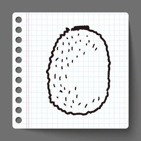 kiwi doodleのイラスト素材