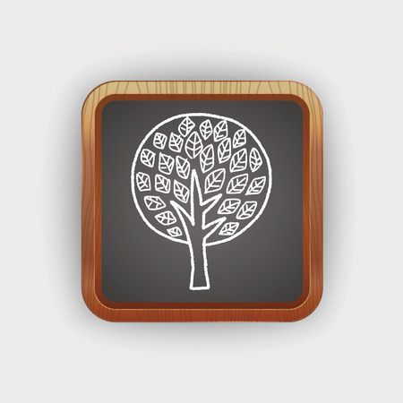 plant doodleのイラスト素材