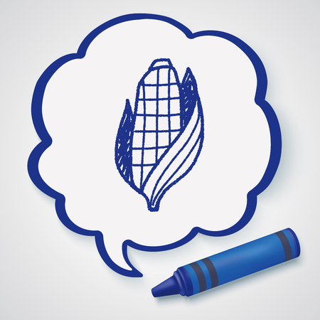 Environmental protection concept; Protect our forests and ecological plant; doodleのイラスト素材