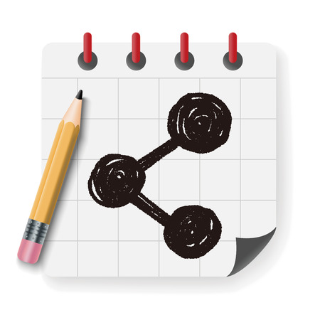 Doodle Linkのイラスト素材