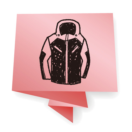 sport coat doodleのイラスト素材