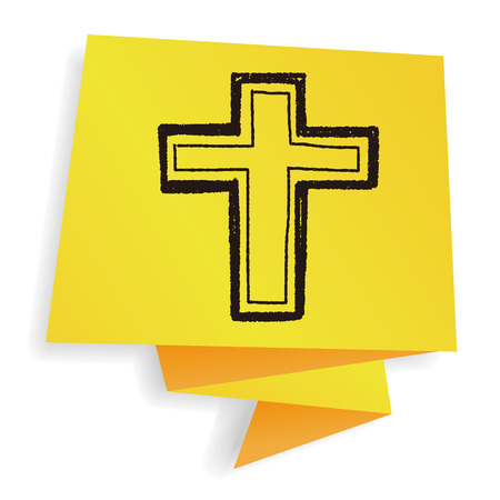 cross doodleのイラスト素材