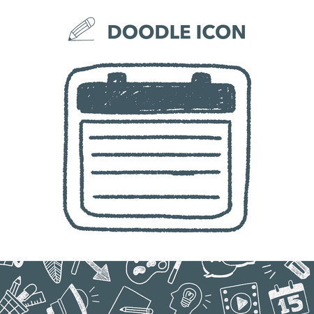 Doodle Notesのイラスト素材