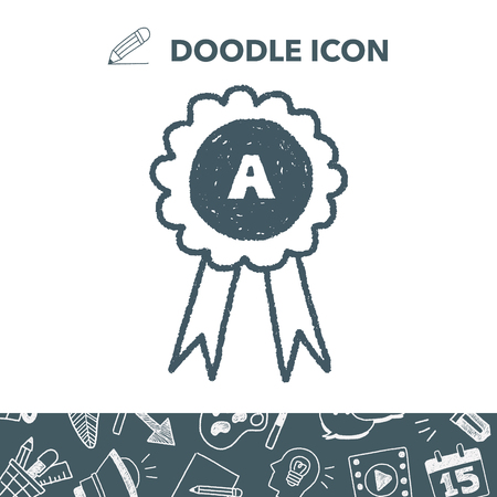 award doodleのイラスト素材