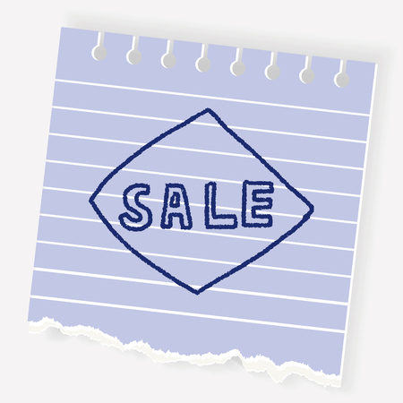 Doodle Saleのイラスト素材