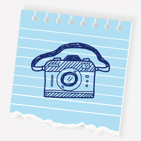 Doodle Cameraのイラスト素材