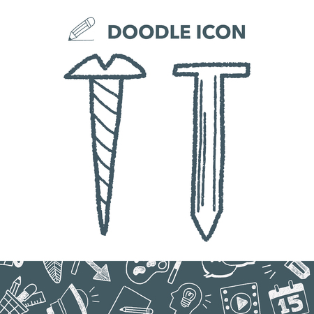 screw doodleのイラスト素材